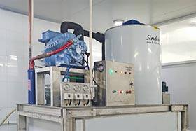 山東日照，日產(chǎn)5噸片冰機，用于海鮮水產(chǎn)加工